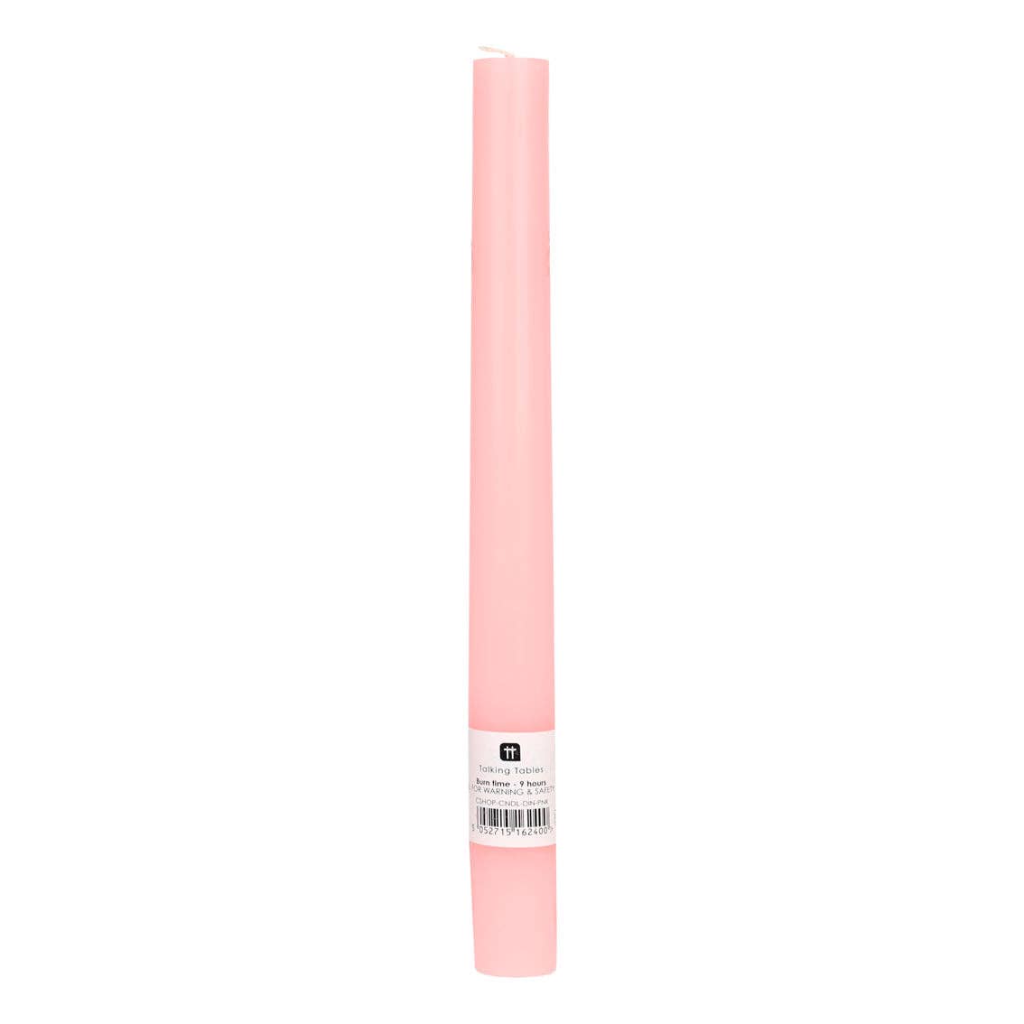 Soft Pink Dinner Candle