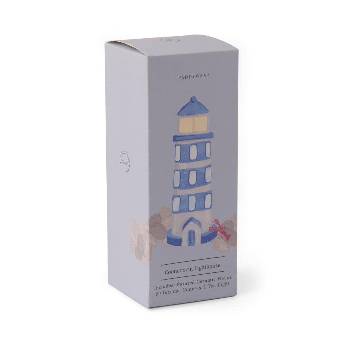 Paddywax Lighthouse Incense Burner & Tea Light Holder