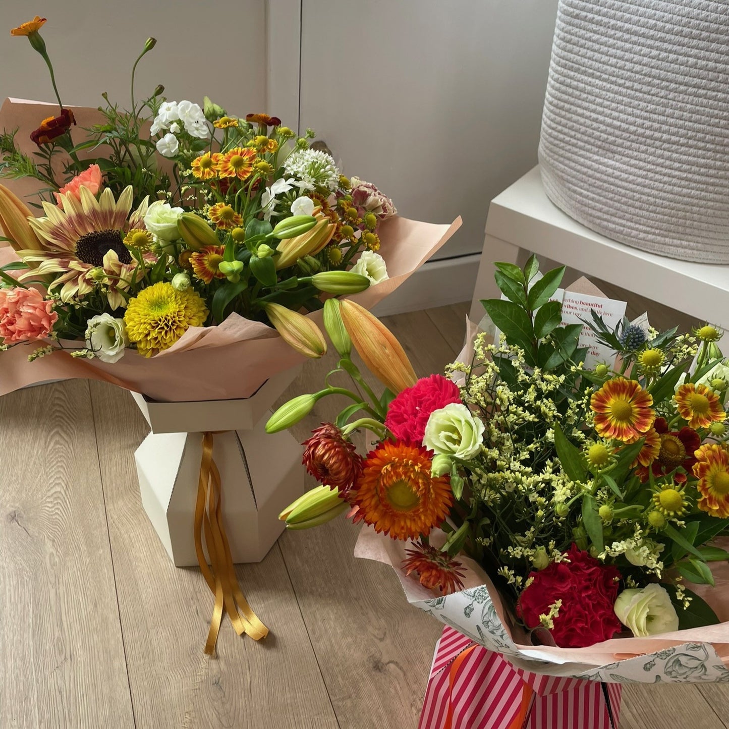 Blush Blooms fresh picks autumnal bouquets