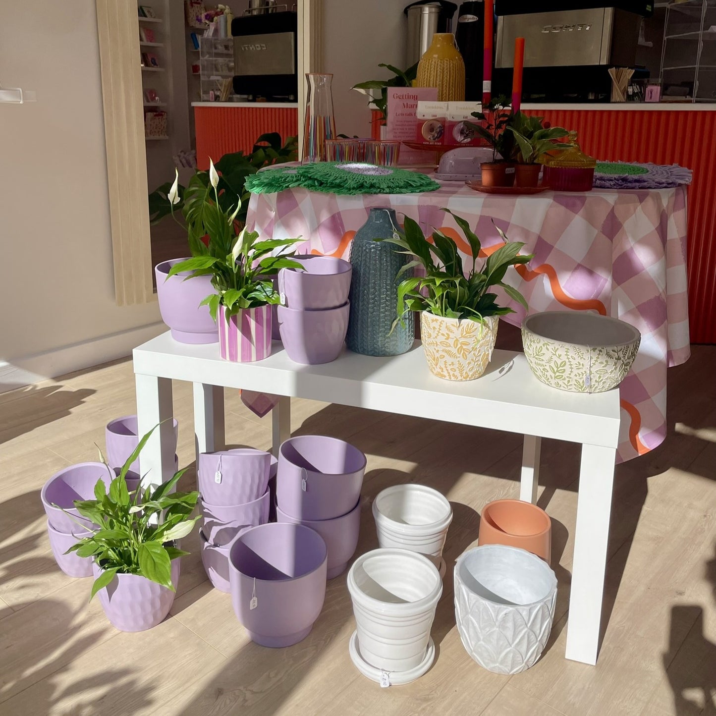 Interior of Blush Blooms Stonehaven florist and homeware